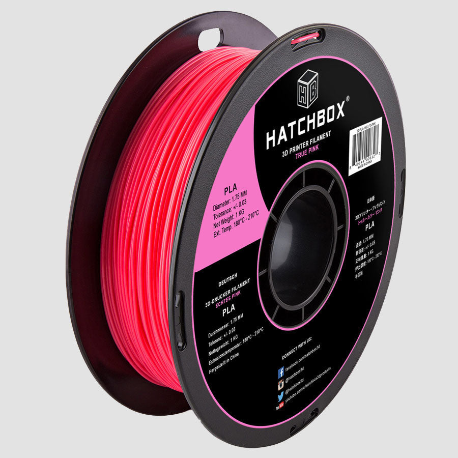 Hatchbox PLA Filament - Pink